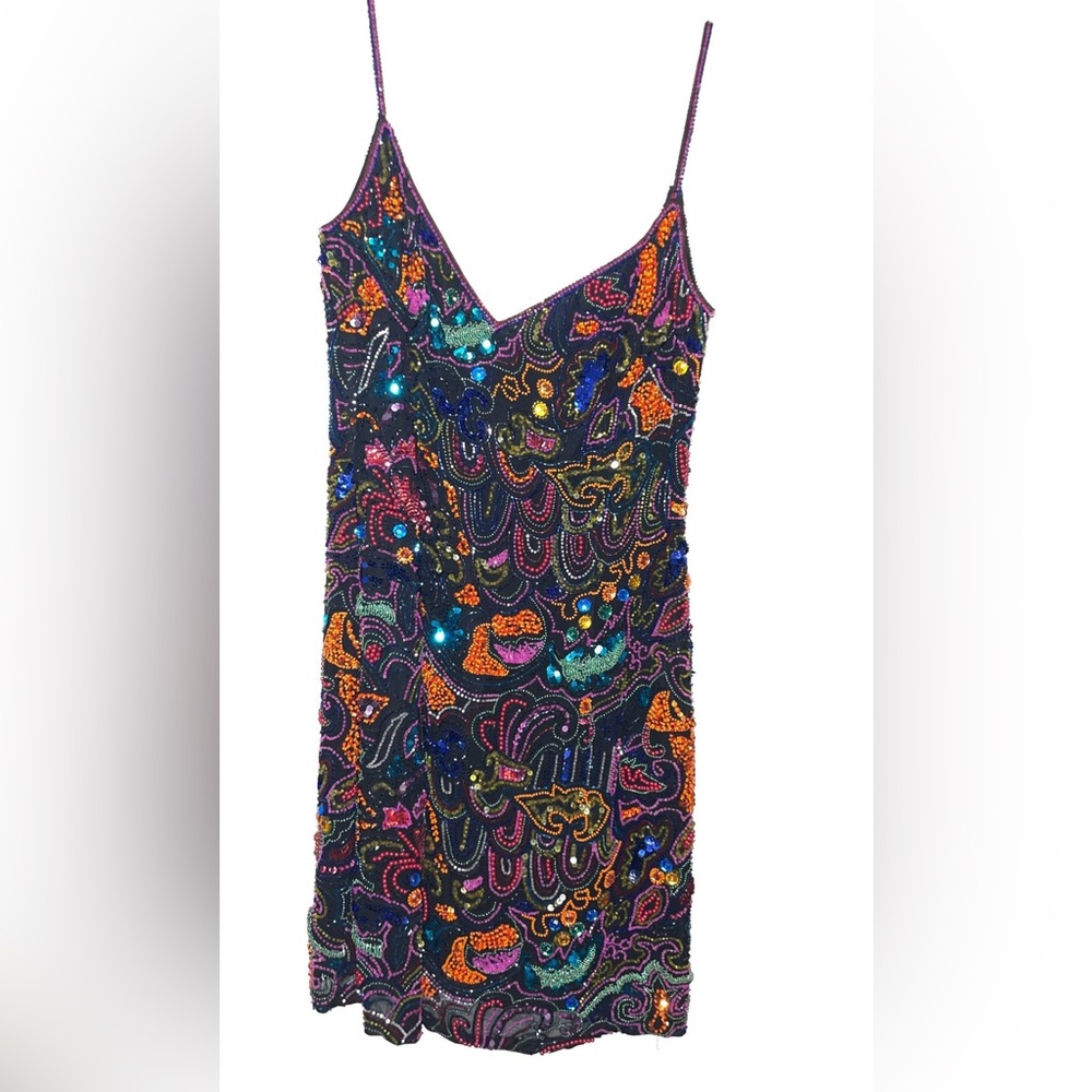 Embellished multiple color party/cocktail beautiful heavy & detailed